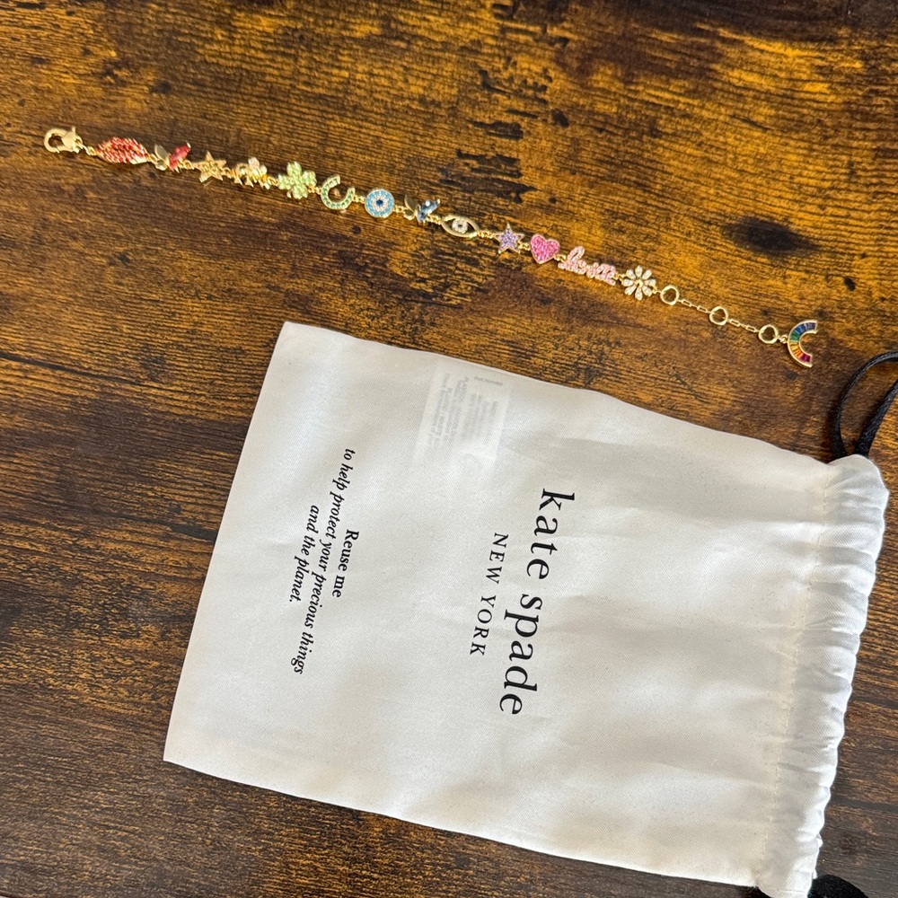 Kate Spade - Rainbow Joy Charm Bracelet